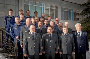 Руководящий состав и летчики-наблюдатели предприятия РГКП "Казавиалесоохрана"