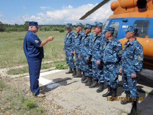 Учения в Букебаевской авиагруппе
