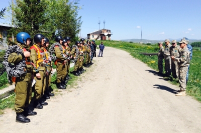 19 мая 2016 года на территории Усть-Каменогорской авиагруппы прошли воздушные тренировки с личным составом