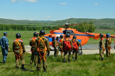 19 мая 2016 года на территории Усть-Каменогорской авиагруппы прошли воздушные тренировки с личным составом