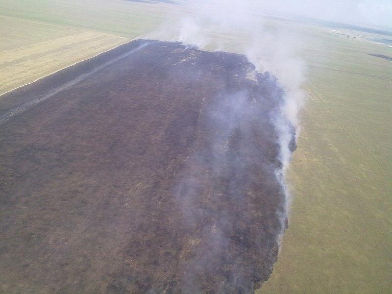 11 мая 2017 года на территории Карабидайского СО был обнаружен пожар.