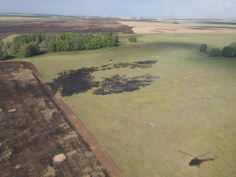 19 мая 2017 года на территории Аккольского сельского округа возник пожар.