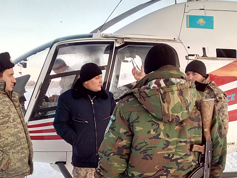 24 октября авиа-рейд по Карагандинской области.