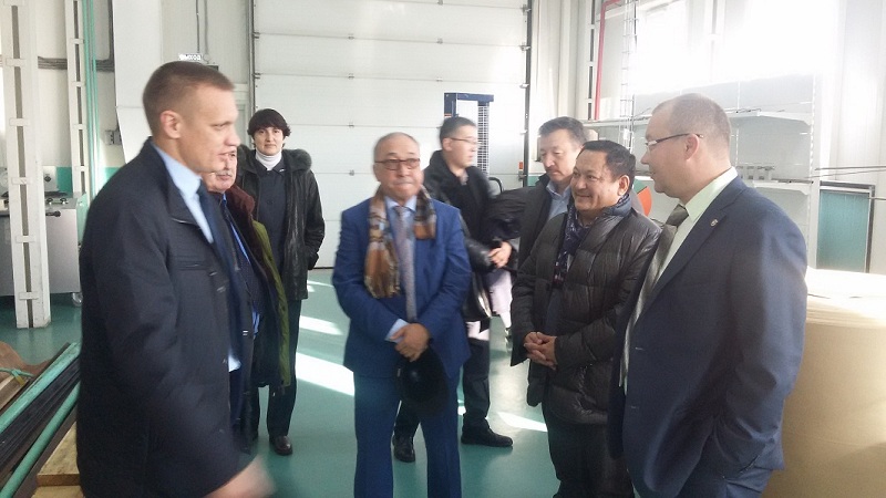 Встреча на авиационном заводе в г. Улан-Удэ