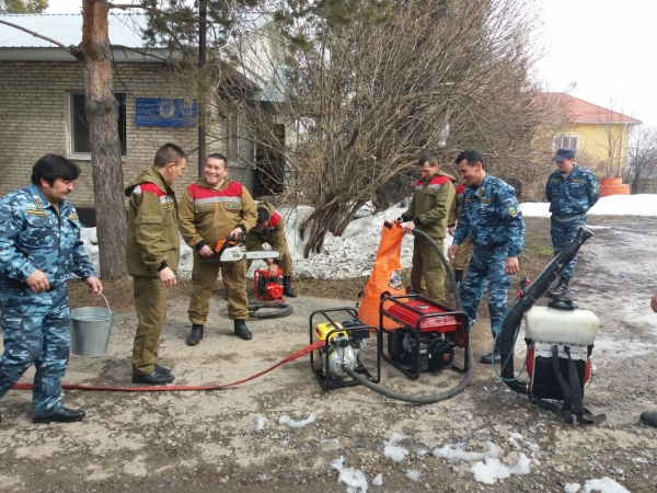 Подготовительные мероприятия к пожароопасному сезону Алматинского авиаотделения.