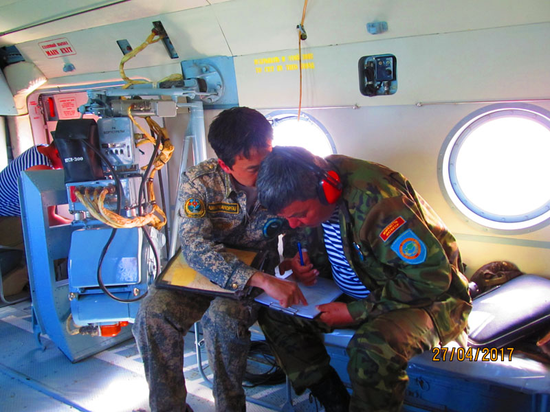 Авиарейд Талдыкорганской авиагруппы 27 апреля 2017г.